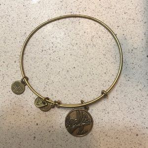 Alex & Ani brass Sister bracelet